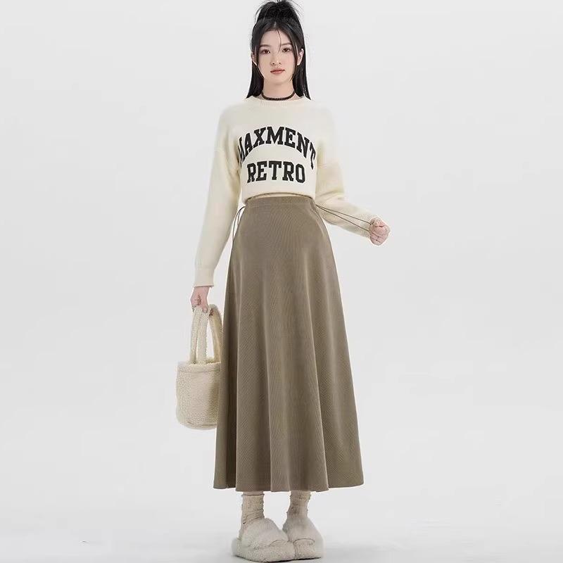 Maternity A-line Pleated Skirt - Autumn/Winter, Petite Long Design One Size (80-110 Jin) хаки
Maternity A-line Pleated Skirt - Autumn/Winter, Petite Long Design One Size (80-110 Jin) хаки
