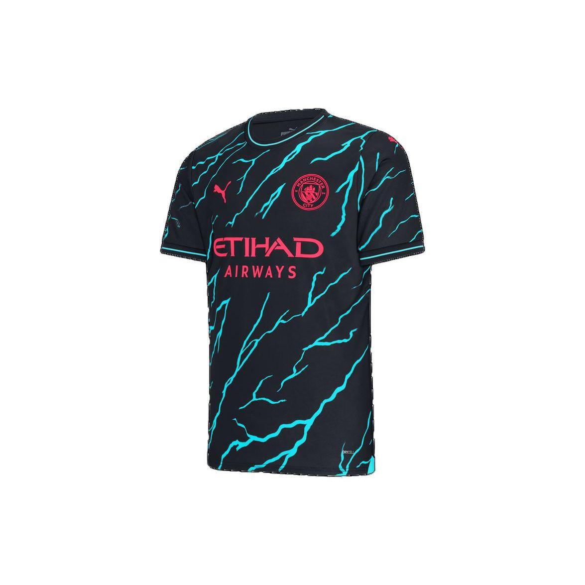 Футболка мужская с коротким рукавом Puma Manchester City 23/24 Season Second Away с принтом Electric Spark Pattern, черная 701225674 M
Футболка мужская с коротким рукавом Puma Manchester City 23/24 Season Second Away с принтом Electric Spark Pattern, черная 701225674 M