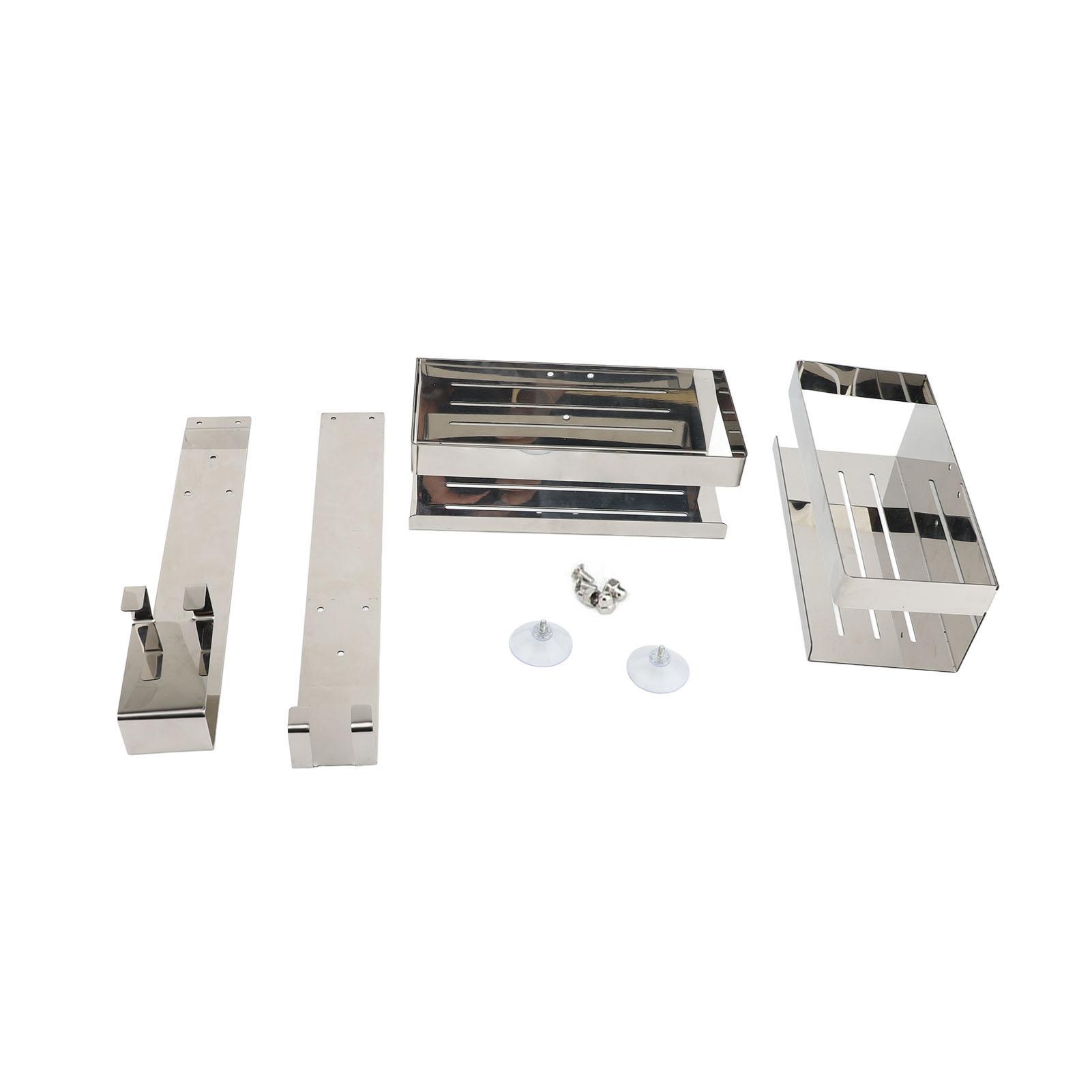 Over The Door Shower Caddy Stainless Steel Shower Rack No Drilling Shower Caddy with Suction Cup чёрный
Over The Door Shower Caddy Stainless Steel Shower Rack No Drilling Shower Caddy with Suction Cup чёрный