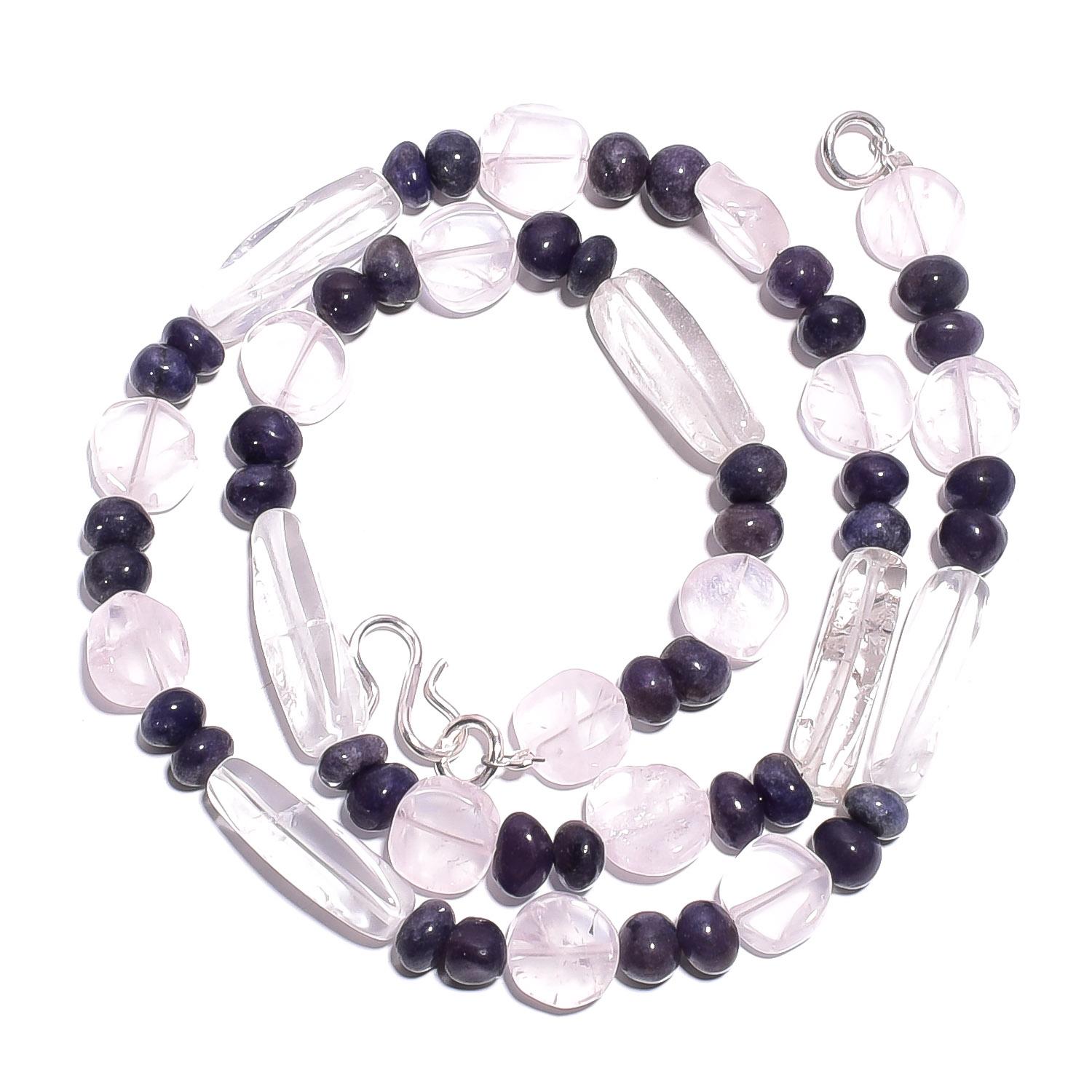 Натуральный Розовый Кварц Иолит Драгоценный Камень Смешанная Форма Гладкие Бусины Ожерелье 17 UB-4854 UB-4854
Натуральный Розовый Кварц Иолит Драгоценный Камень Смешанная Форма Гладкие Бусины Ожерелье 17 UB-4854 UB-4854