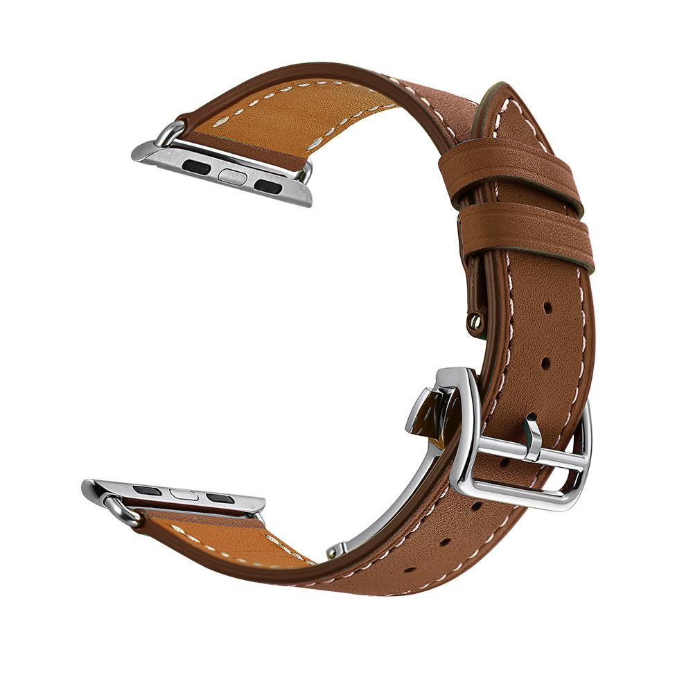 Кожаный ремешок для часов Ramidos, сменный ремешок, браслет для Apple Watch 42 мм/44 мм
Кожаный ремешок для часов Ramidos, сменный ремешок, браслет для Apple Watch 42 мм/44 мм