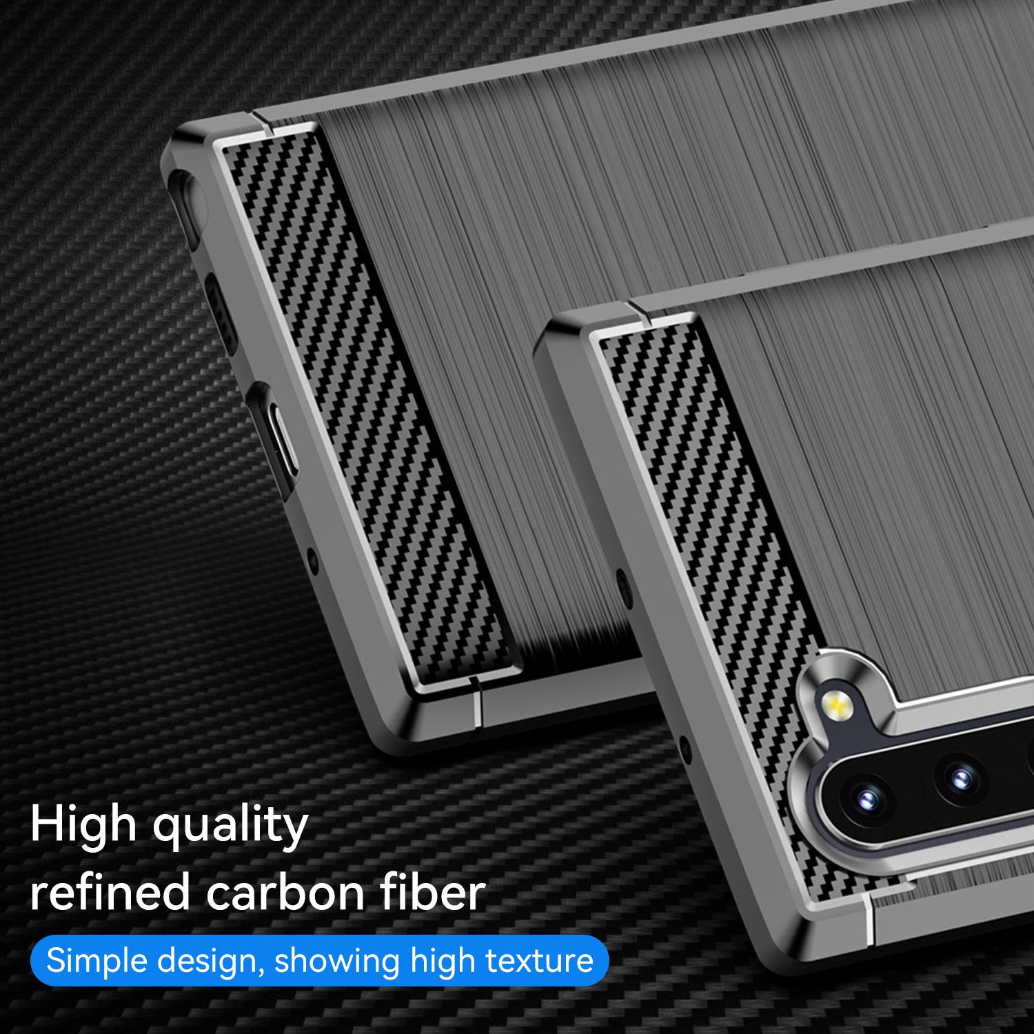 1.8mm Brushed Design Carbon Fiber Texture Soft TPU Anti-scratch Cover Case for Samsung Galaxy Note 10 4G/5G Blue
1.8mm Brushed Design Carbon Fiber Texture Soft TPU Anti-scratch Cover Case for Samsung Galaxy Note 10 4G/5G Blue