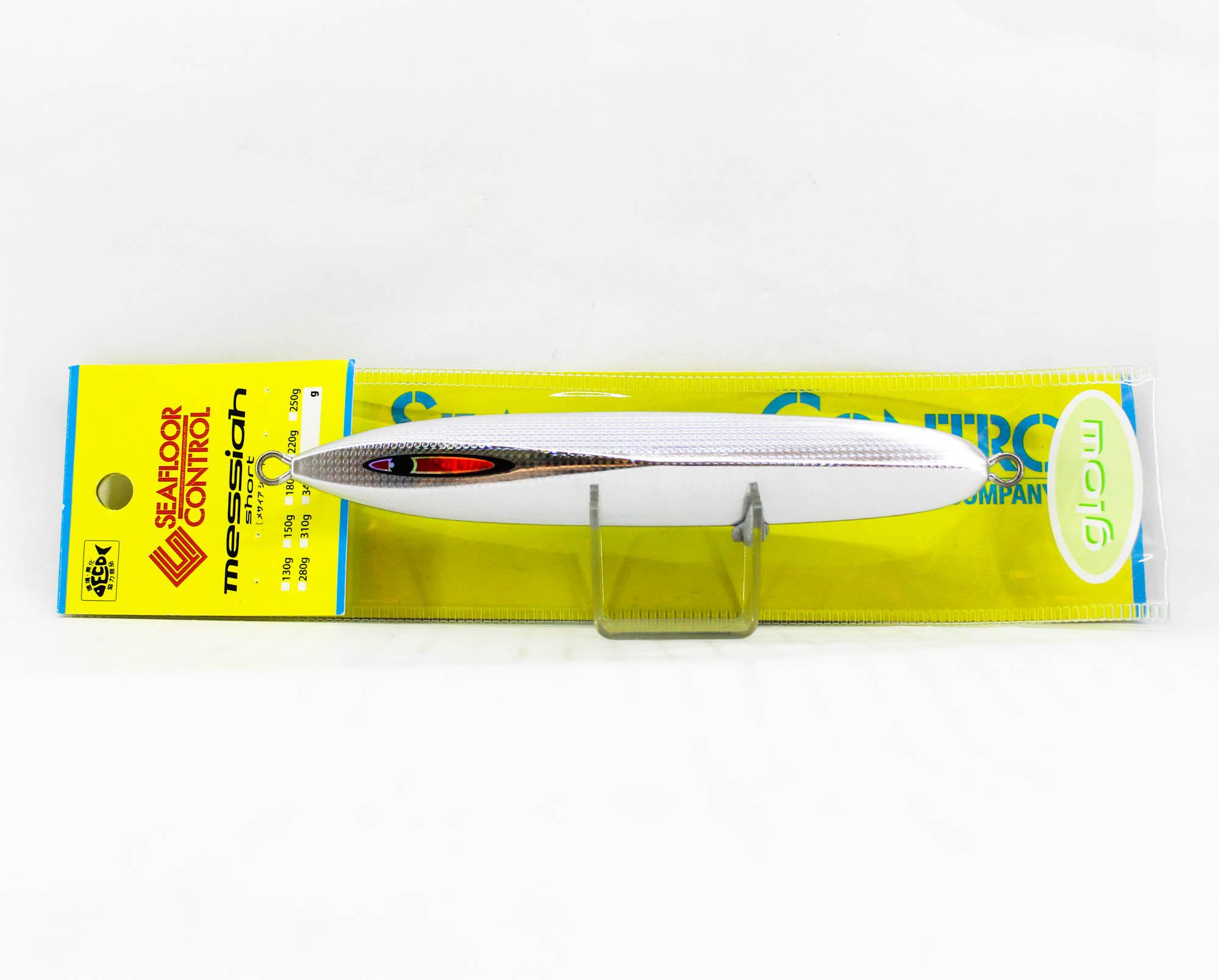 Seafloor Control Metal Jig Messiah Short 220 grams Silver Glow GR (5617)
Seafloor Control Metal Jig Messiah Short 220 grams Silver Glow GR (5617)
