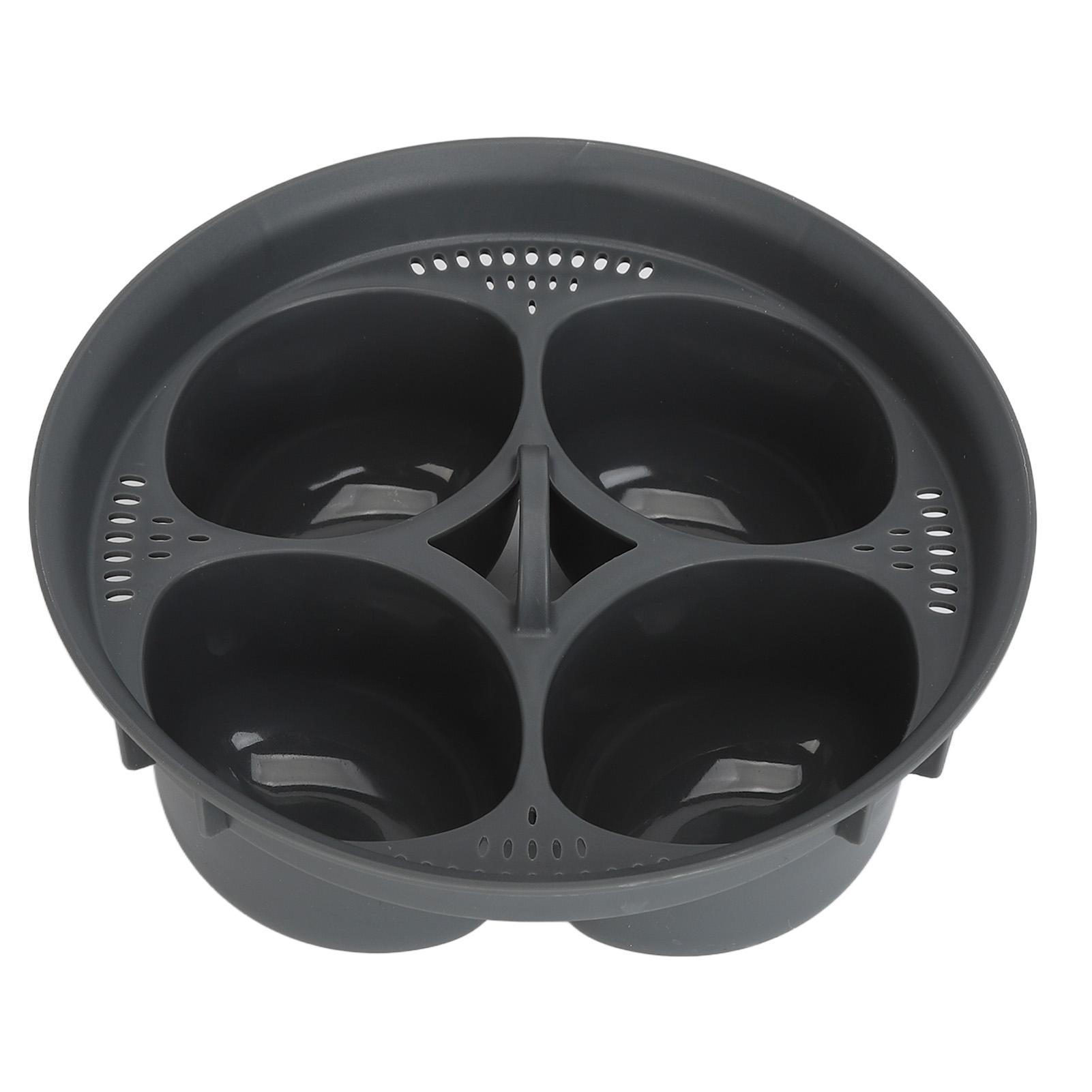 Nonstick 4 Egg Poacher Insert Even Heat Distribution Safe Egg Poacher Accessory for Frying Pans
Nonstick 4 Egg Poacher Insert Even Heat Distribution Safe Egg Poacher Accessory for Frying Pans