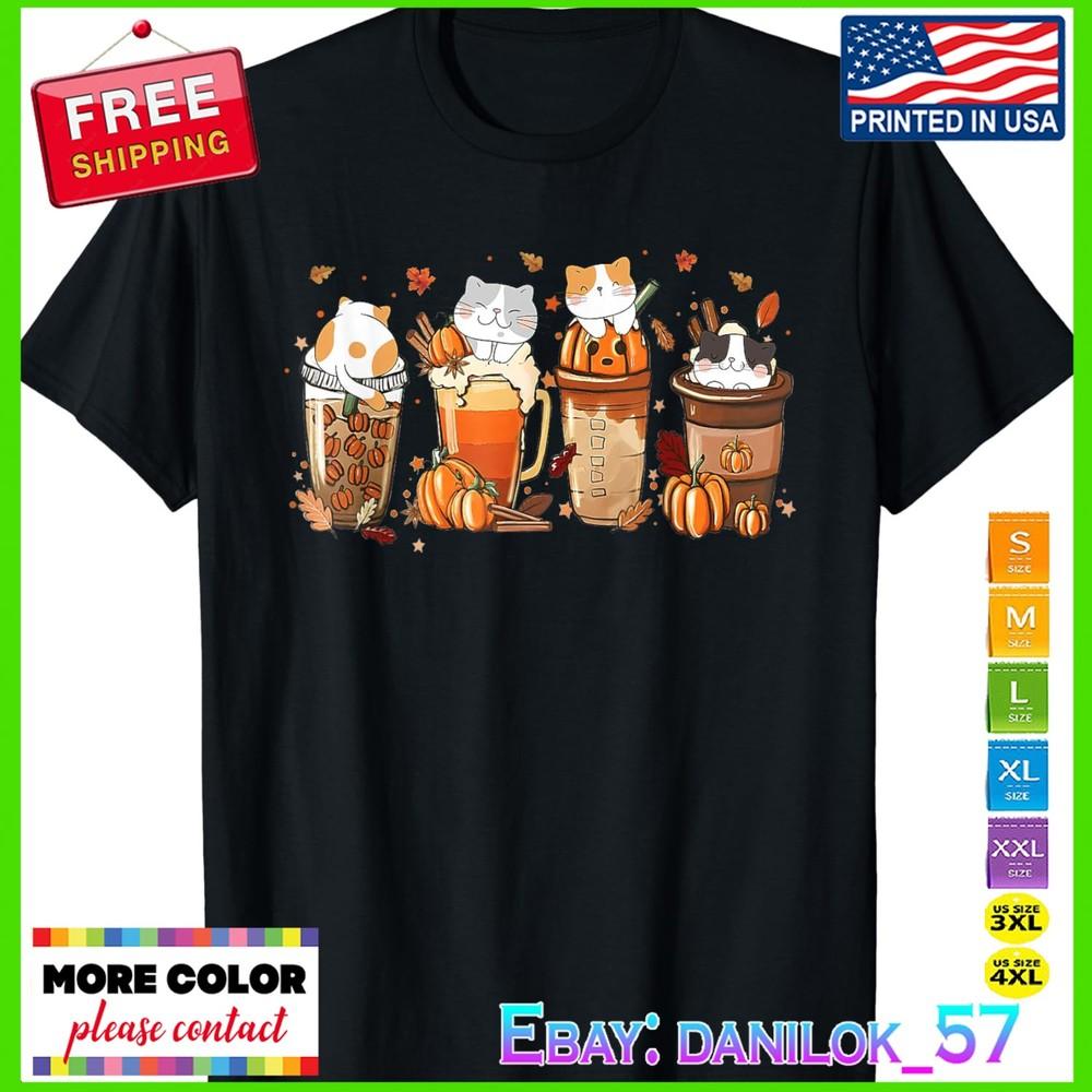 Pumpkin Spice Latte Costume For Cats Lover Cute Autumn Fall T-Shirt 4XL
Pumpkin Spice Latte Costume For Cats Lover Cute Autumn Fall T-Shirt 4XL