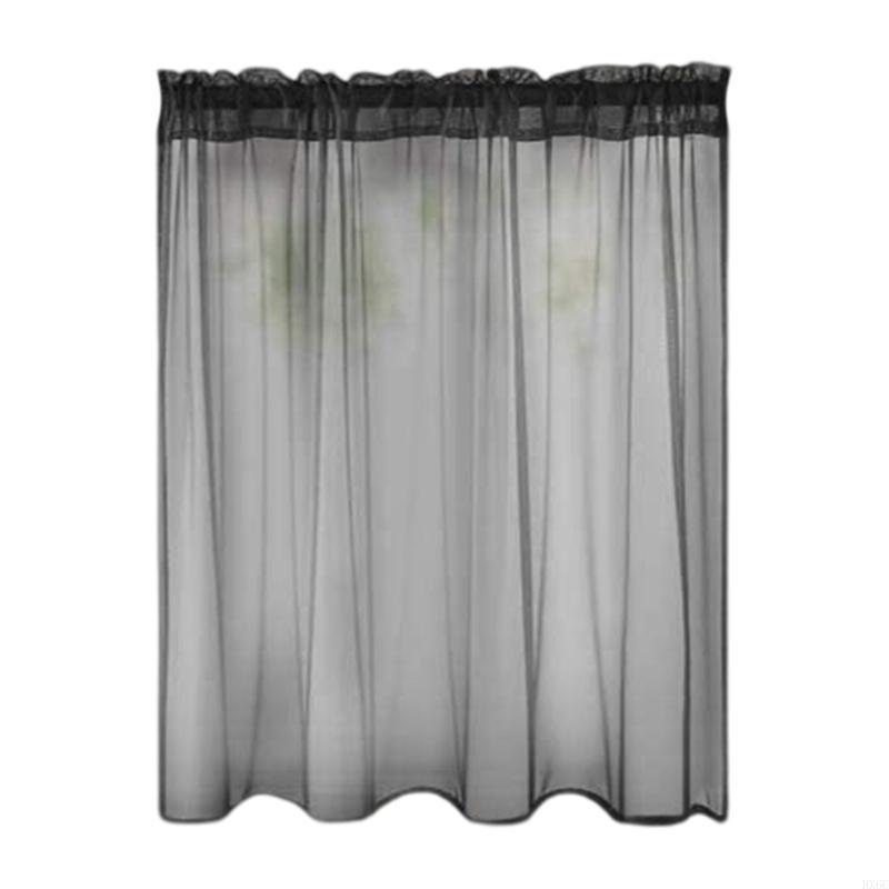 Semi-Transparents Voile Polyester Eyelet Curtain Transparents Curtain for Bedroom HX6C 76x60cm чорний
Semi-Transparents Voile Polyester Eyelet Curtain Transparents Curtain for Bedroom HX6C 76x60cm чорний