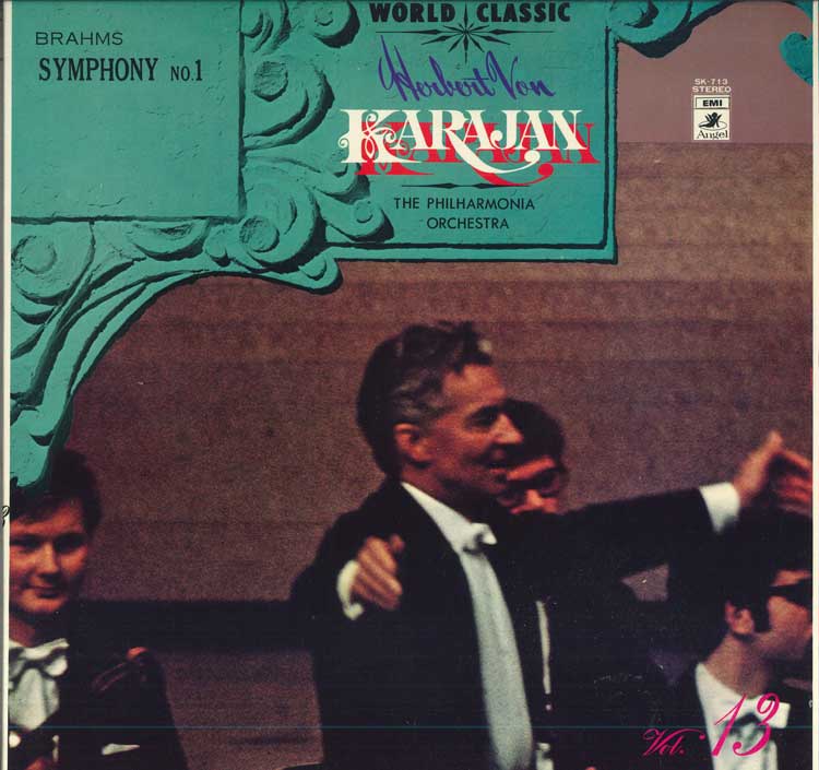 LP Record KARAJAN, BERLINER PHILHARMONIKER HE - Brahms Symphony No. 1 SK713 ANGEL 1972 Japan Classical Used
LP Record KARAJAN, BERLINER PHILHARMONIKER HE - Brahms Symphony No. 1 SK713 ANGEL 1972 Japan Classical Used