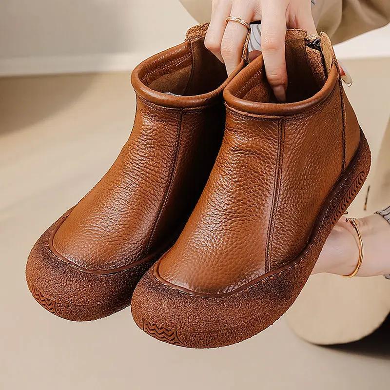 Fashion Women s Ankle Boots Autumn Winter New British Retro Short Boots Flat Casual Comfortable Anti Slip Waterproof Outdoor Boots 35
Fashion Women s Ankle Boots Autumn Winter New British Retro Short Boots Flat Casual Comfortable Anti Slip Waterproof Outdoor Boots 35