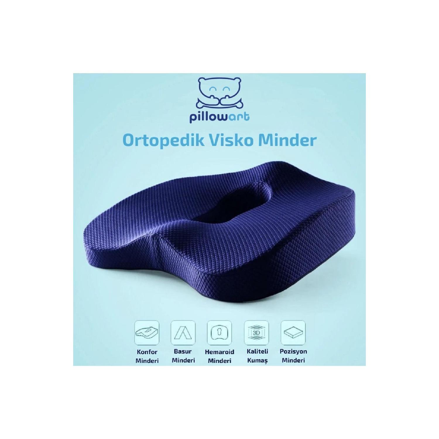 Ортопедическая подушка для сидения с кольцом для сидения Visco Coccyx Pillow
Ортопедическая подушка для сидения с кольцом для сидения Visco Coccyx Pillow