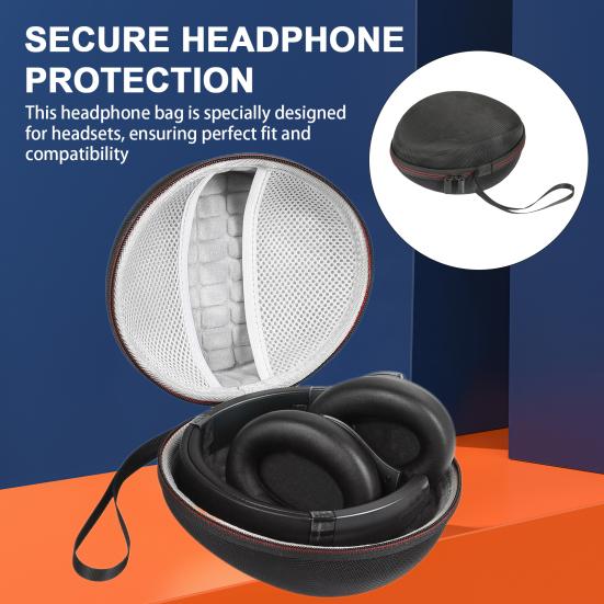 Совместимая с Bluetooth сумка для хранения наушников Жесткий дорожный чехол для переноски на молнии Противоударный чехол для гарнитуры для Soundcore Life
Совместимая с Bluetooth сумка для хранения наушников Жесткий дорожный чехол для переноски на молнии Противоударный чехол для гарнитуры для Soundcore Life