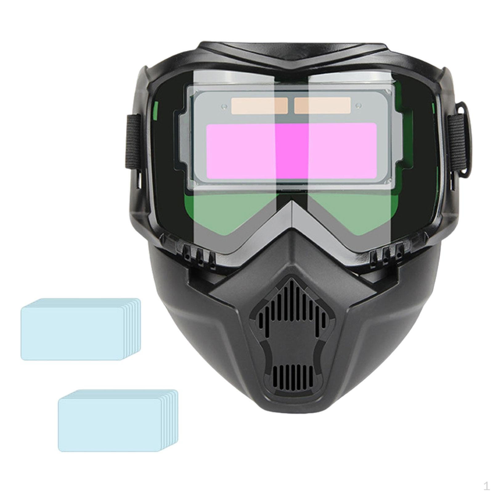 Сварочная маска Защита для пайки Съемное затемнение Дышащий сварочный капюшон Standard and 20 Lens
Сварочная маска Защита для пайки Съемное затемнение Дышащий сварочный капюшон Standard and 20 Lens