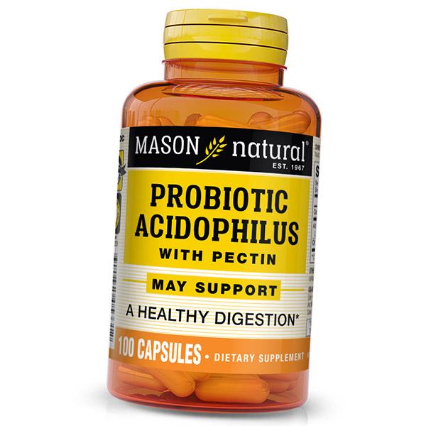 Пробіотик Ацидофілус з Пектином, Probiotic Acidophilus with Pectin, Mason Natural 100капс (69529006) 100caps
Пробіотик Ацидофілус з Пектином, Probiotic Acidophilus with Pectin, Mason Natural 100капс (69529006) 100caps