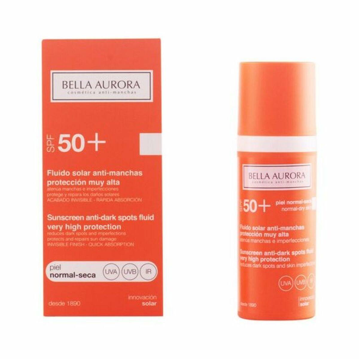 Солнцезащитный флюид против пятен Bella Aurora Normal Skin Dry Skin Spf 50+ (50 мл)
Солнцезащитный флюид против пятен Bella Aurora Normal Skin Dry Skin Spf 50+ (50 мл)