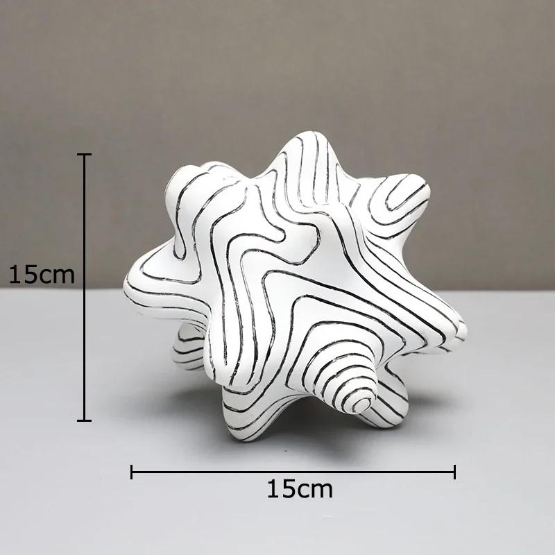 Creative White Ripple Spike Ball Ornaments Decorative Golden Plate Crafts Desk Decoration Artwork Sculpture Room Aesthetic Decor
Creative White Ripple Spike Ball Ornaments Decorative Golden Plate Crafts Desk Decoration Artwork Sculpture Room Aesthetic Decor