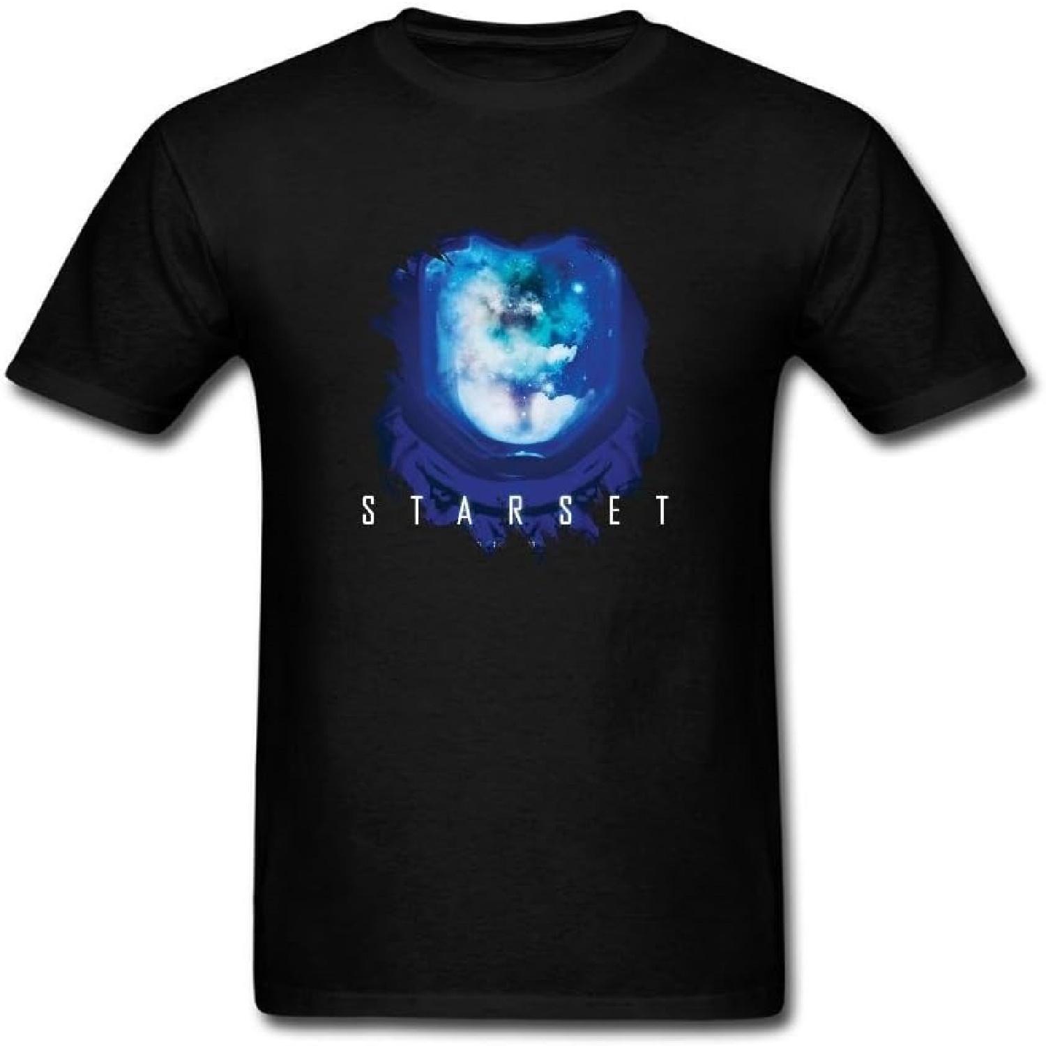 Linsa Men s Starset Design Cotton Short Sleeve T Shirt S чёрный
Linsa Men s Starset Design Cotton Short Sleeve T Shirt S чёрный