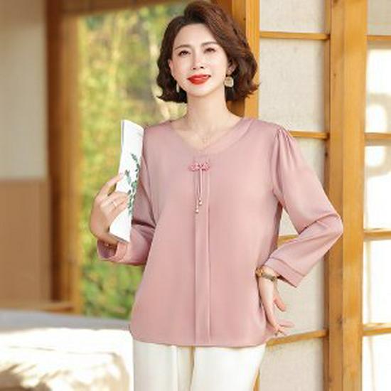 2026 Chic Spring & Autumn Base Layer Top for Middle-aged and Elderly Women 4XL рожевий
2026 Chic Spring & Autumn Base Layer Top for Middle-aged and Elderly Women 4XL рожевий