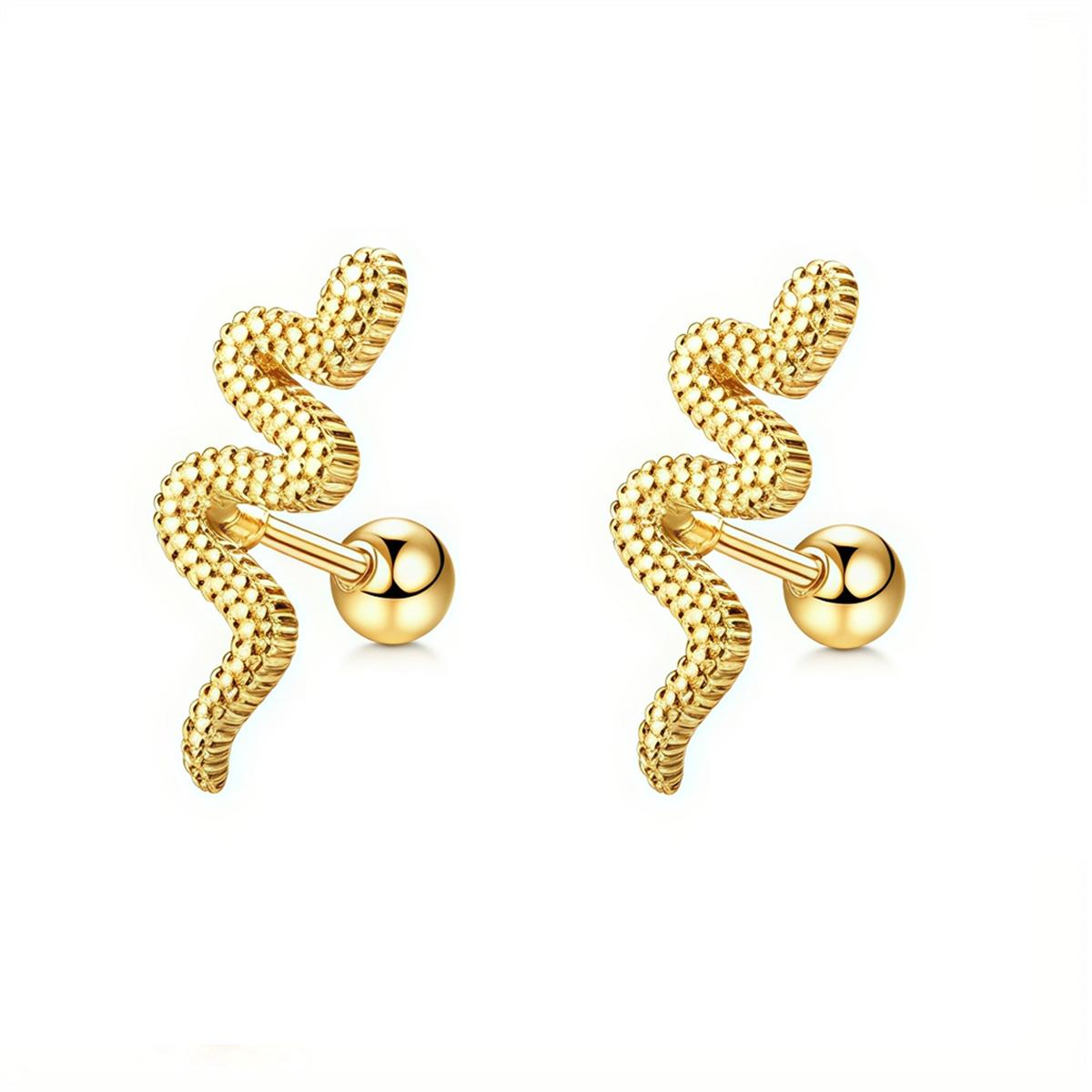 2Pcs 16G Stainless Steel Screw Back Stud Earrings for Women,Cubic Zerconia Cartilage Conch Helix Ear Piercing Jewelry Golden
2Pcs 16G Stainless Steel Screw Back Stud Earrings for Women,Cubic Zerconia Cartilage Conch Helix Ear Piercing Jewelry Golden