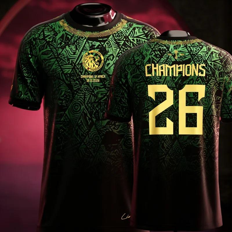 Senegal 2026 Football Jersey New 3D Printed T-shirt Breathable Quick Drying Parent-child Training Outdoor Top Short Sleeved XXL
Senegal 2026 Football Jersey New 3D Printed T-shirt Breathable Quick Drying Parent-child Training Outdoor Top Short Sleeved XXL