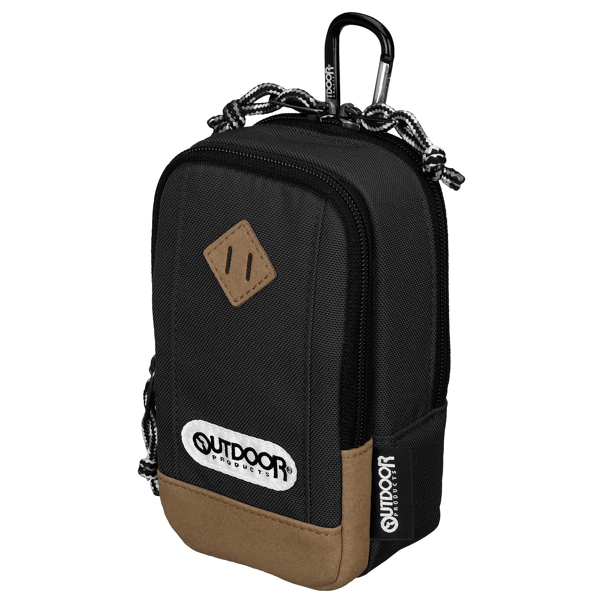 OUTDOOR PRODUCTS Camera case Camera pouch 04 Black Compact camera and smartphone stored at the same time Double zipper with carabiner ODCP04BK
OUTDOOR PRODUCTS Camera case Camera pouch 04 Black Compact camera and smartphone stored at the same time Double zipper with carabiner ODCP04BK