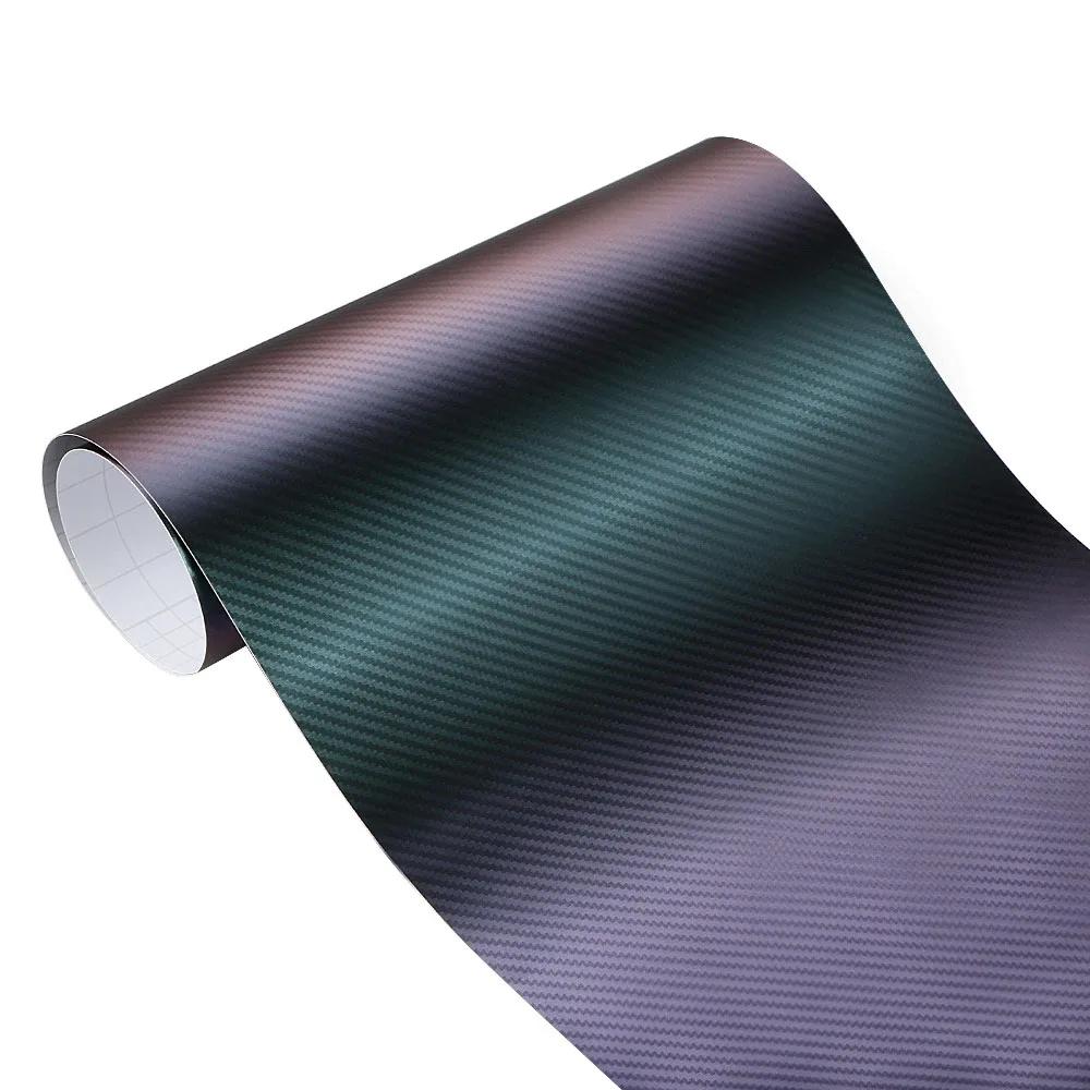 30/10*100cm Chameleon 3D Carbon Fiber Vinyl Film Stickers and Decals Auto Body Decoration Custom Accessories for Car Interior 10x100cm
30/10*100cm Chameleon 3D Carbon Fiber Vinyl Film Stickers and Decals Auto Body Decoration Custom Accessories for Car Interior 10x100cm