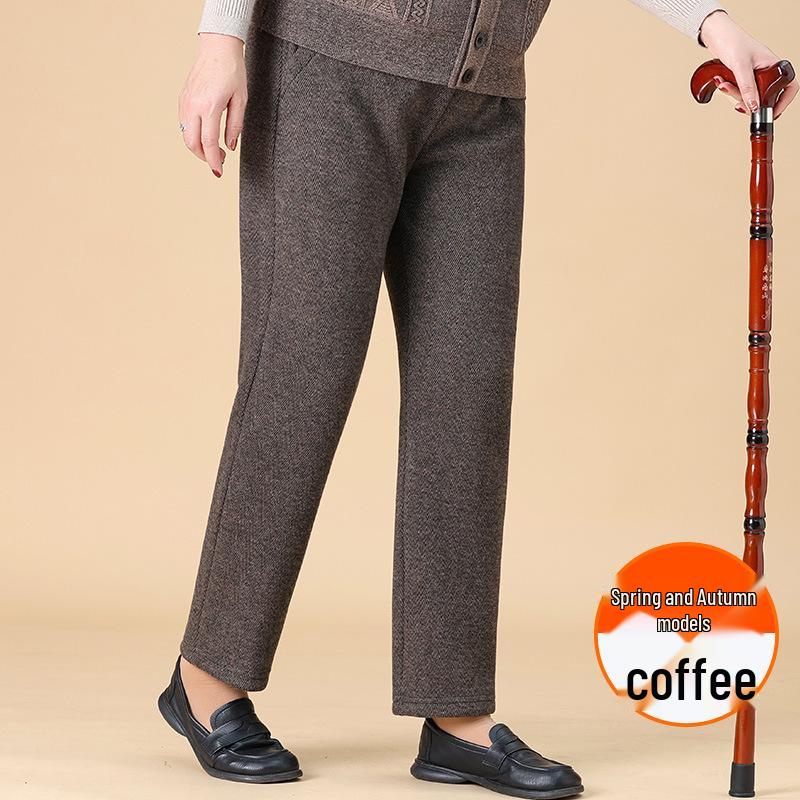 Mom s New Style Plus Size Spring & Autumn Loose Pants for Middle-aged & Elderly Women - Thick Velvet for Fall & Winter 6XL (160-180 lbs)
Mom s New Style Plus Size Spring & Autumn Loose Pants for Middle-aged & Elderly Women - Thick Velvet for Fall & Winter 6XL (160-180 lbs)