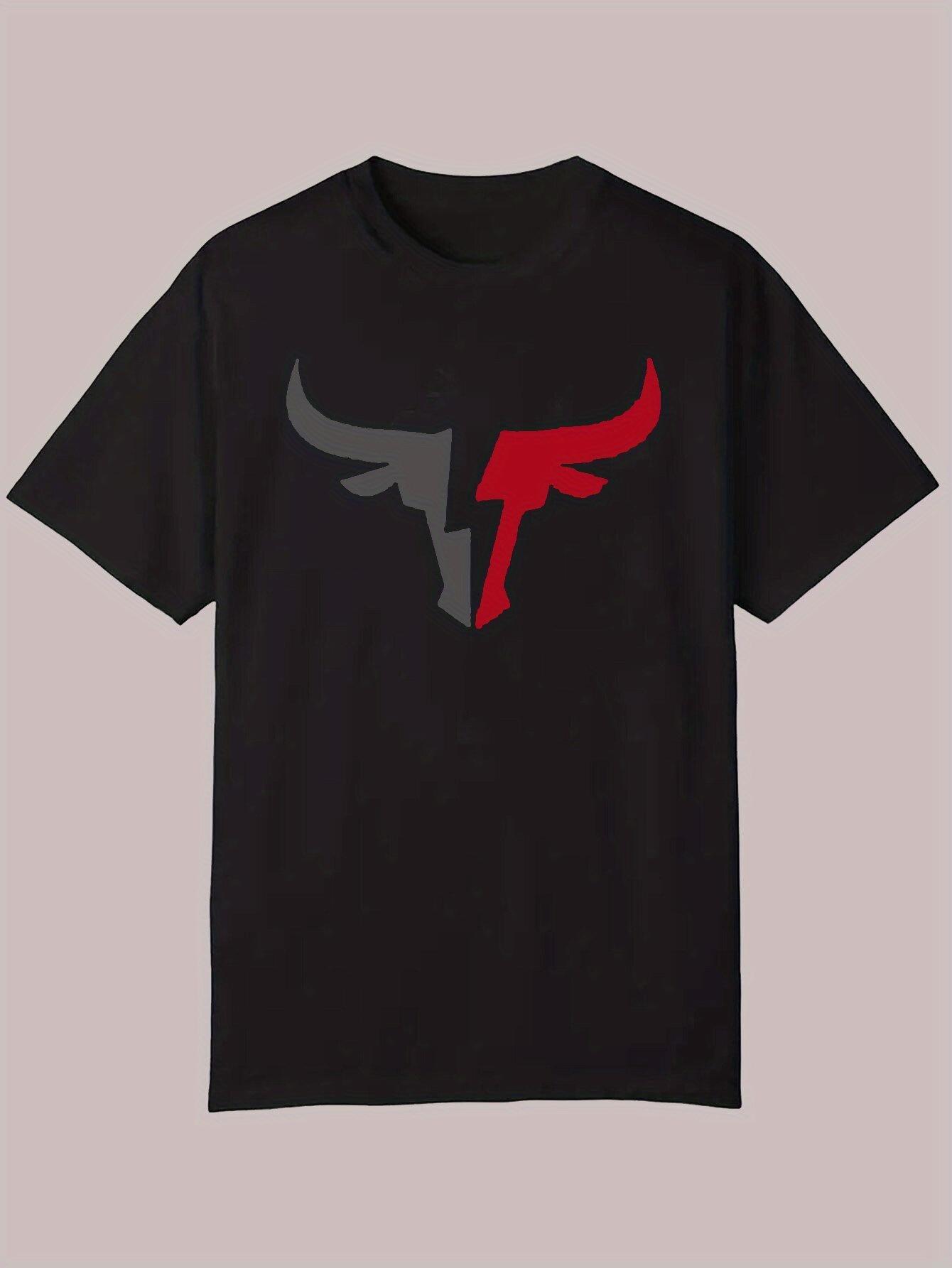 Graphic Bull Head Print T-shirt - 100% Polyester Lightweight 180gsm Summer Casual Tee XXXXL
Graphic Bull Head Print T-shirt - 100% Polyester Lightweight 180gsm Summer Casual Tee XXXXL