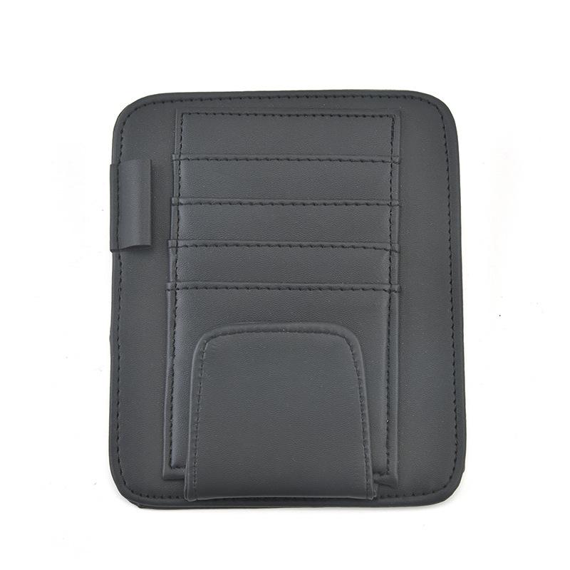 Multi-Functional Car Sun Visor Storage Clip, Sunglasses Holder with Card, Business Card, ID, Receipt Storage Pocket чёрный
Multi-Functional Car Sun Visor Storage Clip, Sunglasses Holder with Card, Business Card, ID, Receipt Storage Pocket чёрный