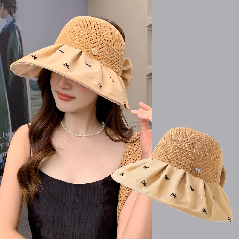 Hat women s knitted summer travel hollow bow sun hat enlarged brim sun protection and UV protection sun hat One Size
Hat women s knitted summer travel hollow bow sun hat enlarged brim sun protection and UV protection sun hat One Size
