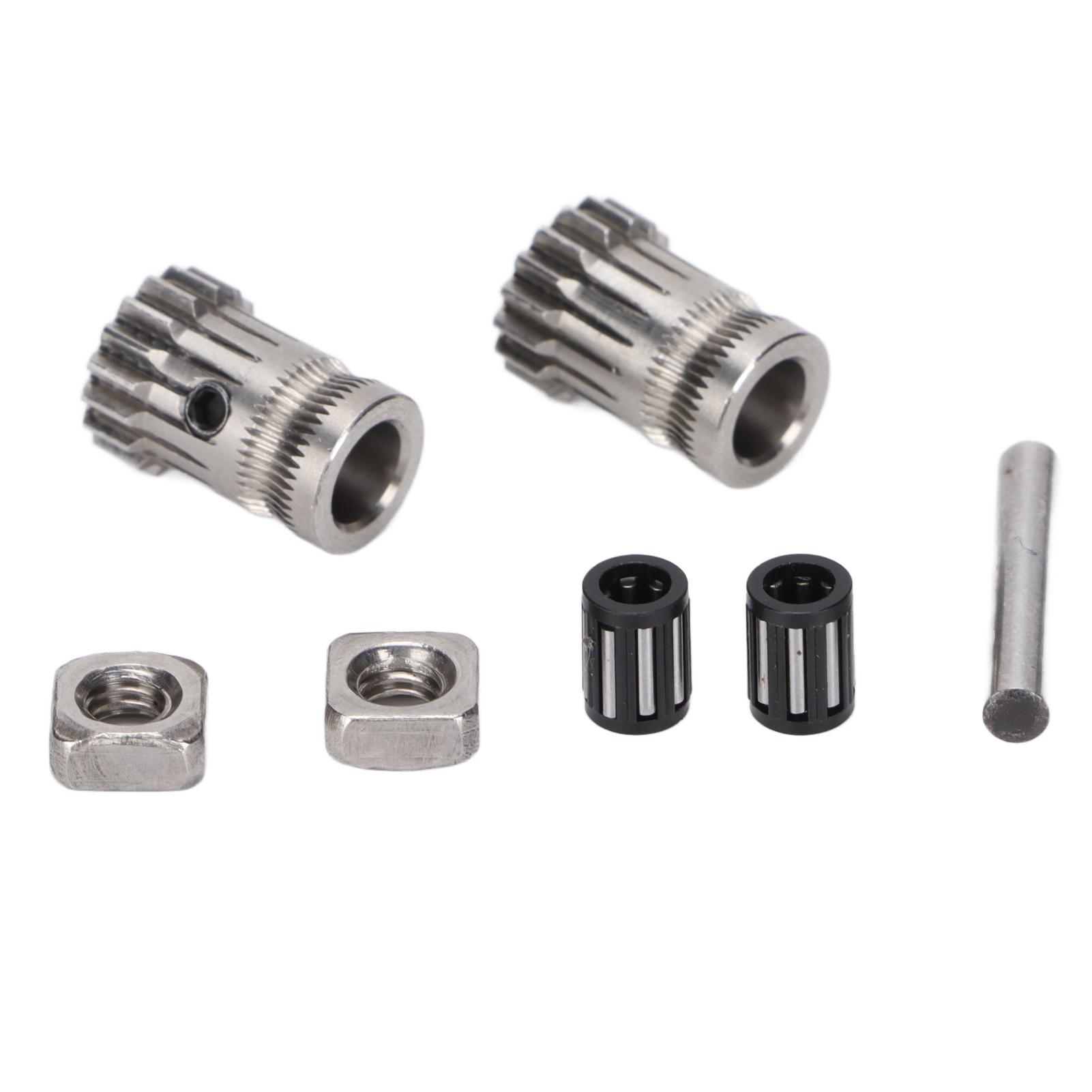 Extrusion Wheel Kit Hardened Steel Extruder Driving Gear Parts 3D Printer Accessories for Prusa I3
Extrusion Wheel Kit Hardened Steel Extruder Driving Gear Parts 3D Printer Accessories for Prusa I3
