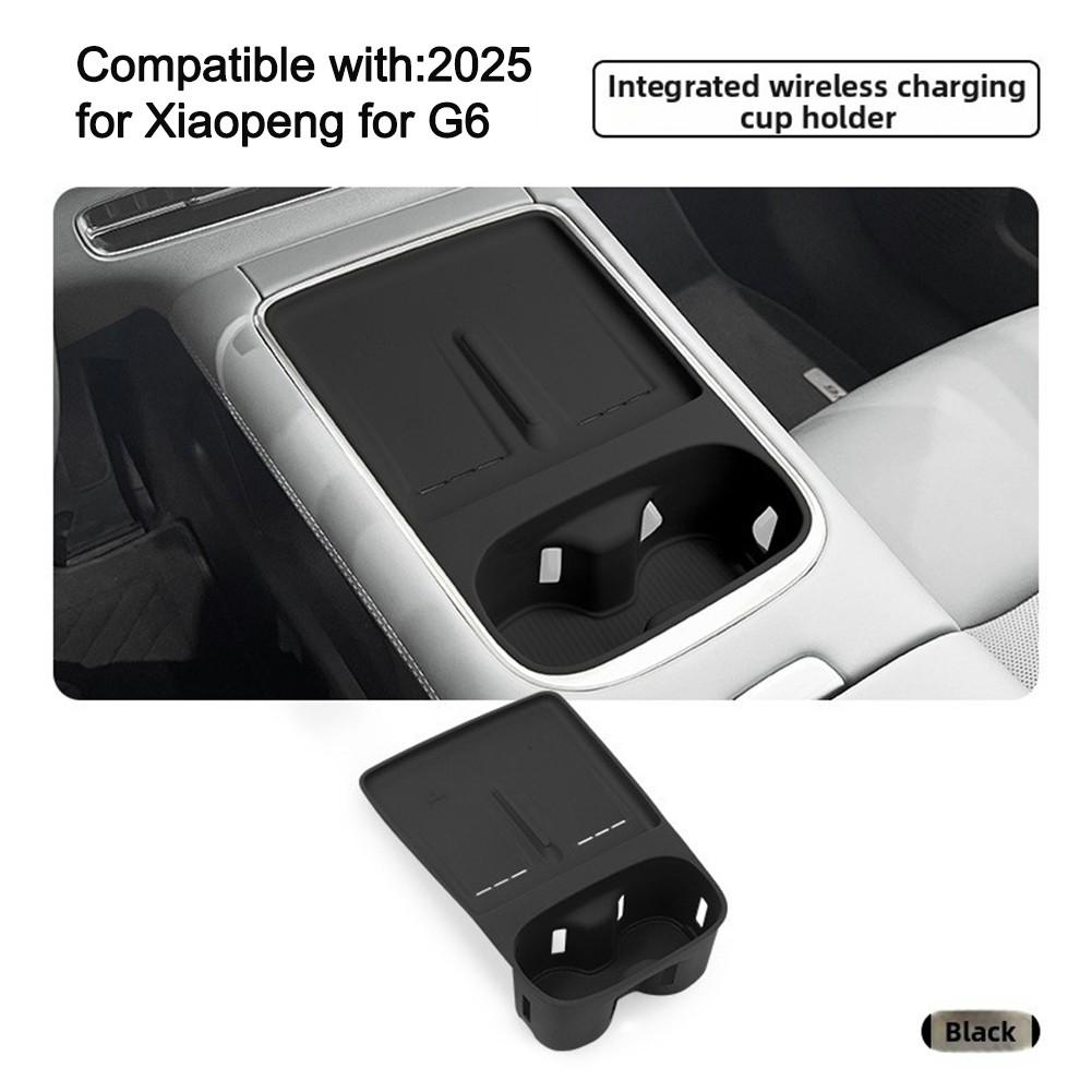 Wireless Charging Pad Wireless Charger Mat Built-in Cup Holder чорний
Wireless Charging Pad Wireless Charger Mat Built-in Cup Holder чорний