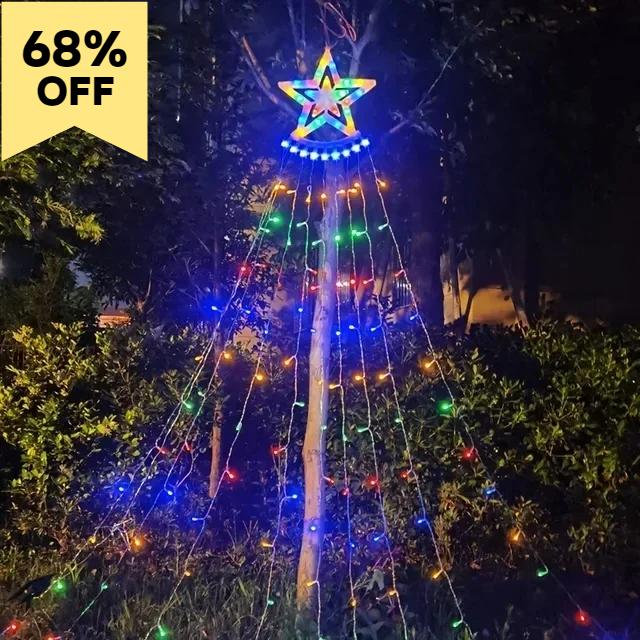 3.5M 350 LED Star Waterfall Lights Outdoor Waterproof Camping String Lamp For Garden Party Wedding Christmas Tree Home Decor
3.5M 350 LED Star Waterfall Lights Outdoor Waterproof Camping String Lamp For Garden Party Wedding Christmas Tree Home Decor