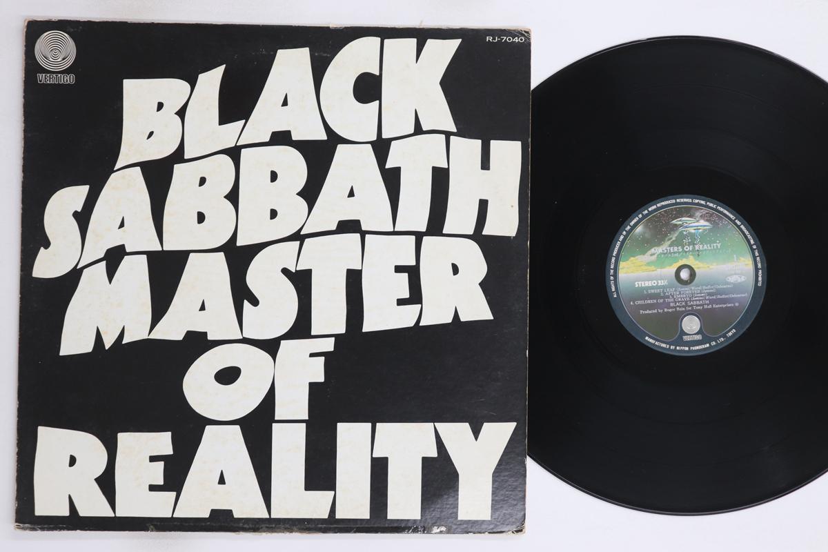 LP Record BLACK SABBATH - Master Of Reality RJ7040 VERTIGO 1975 Japan Rock Used
LP Record BLACK SABBATH - Master Of Reality RJ7040 VERTIGO 1975 Japan Rock Used