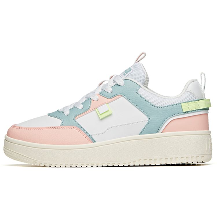 Anta Thick Sole Casual Wear Durable Low Top Skate Shoes Women sneaker White Blue Pink 922018061-20
Anta Thick Sole Casual Wear Durable Low Top Skate Shoes Women sneaker White Blue Pink 922018061-20