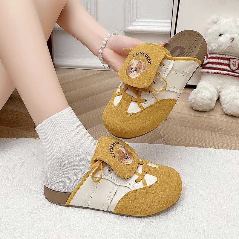 Baotou versatile slippers 2025 summer new lazy one pedal drag soft sole thick sole fashion wear versatile shoes 40 абрикосовий
Baotou versatile slippers 2025 summer new lazy one pedal drag soft sole thick sole fashion wear versatile shoes 40 абрикосовий
