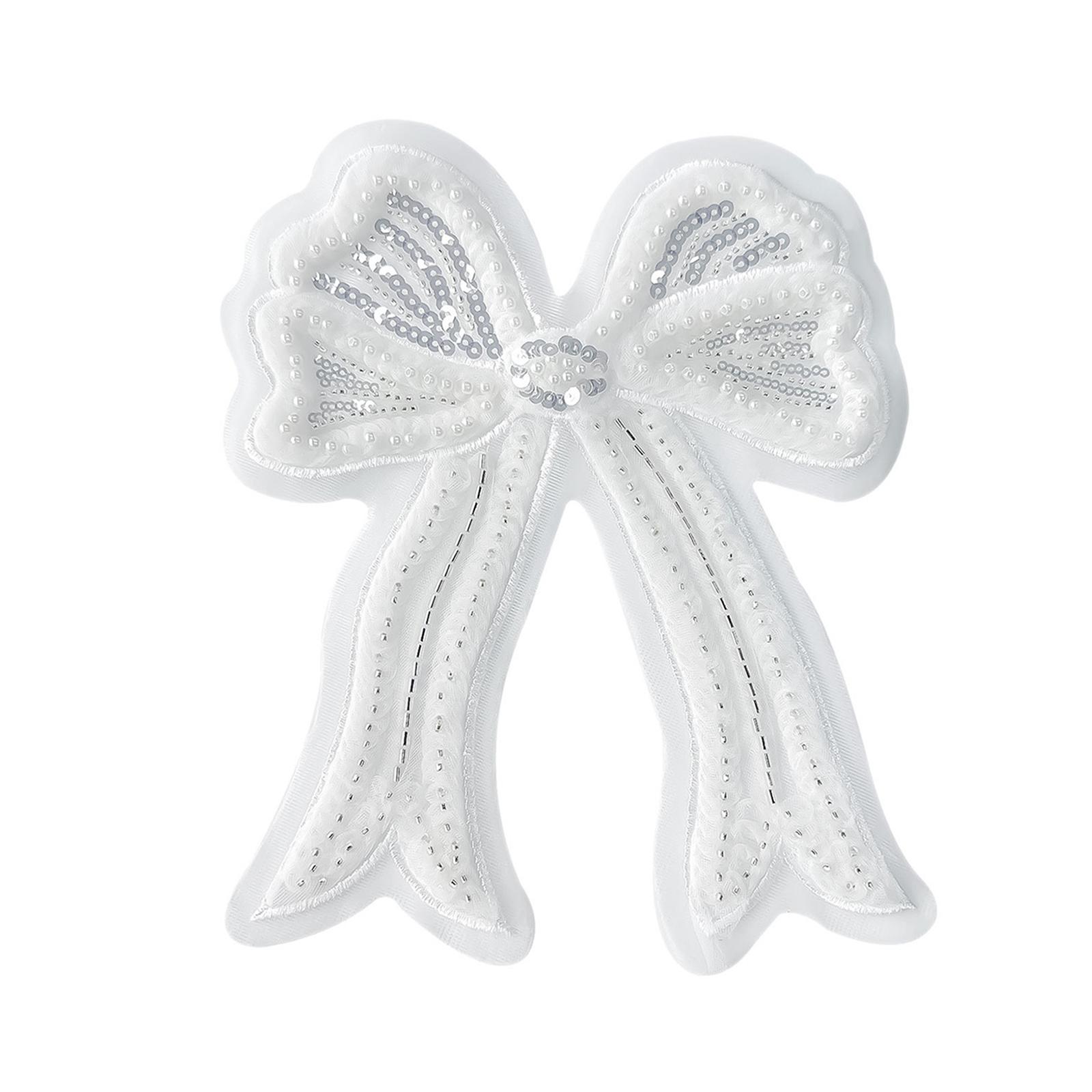 Beaded Nailed Sequins Bowknot Shape Cute Applique for Make Costume Shirt Sewing Supply Patches Sweater Corsages Decors S code белый
Beaded Nailed Sequins Bowknot Shape Cute Applique for Make Costume Shirt Sewing Supply Patches Sweater Corsages Decors S code белый