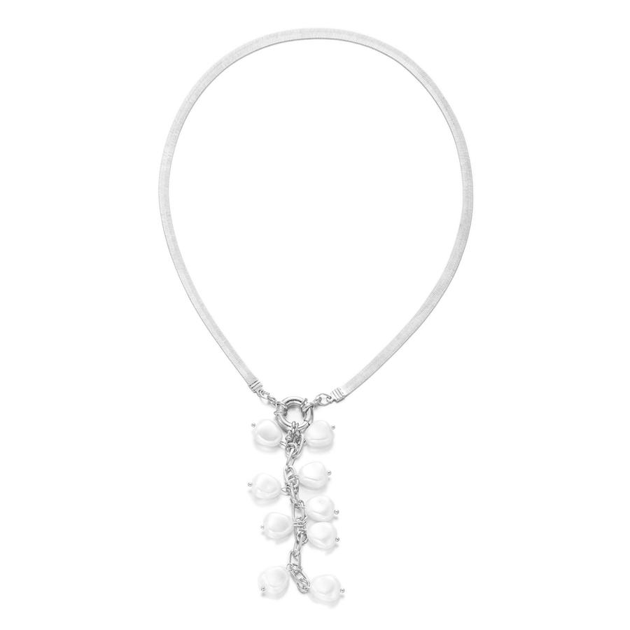 Женское роскошное барочное ожерелье-люстра в дворцовом стиле с кисточками из жемчуга, ретро геометрическая змеевидная цепочка белый
Женское роскошное барочное ожерелье-люстра в дворцовом стиле с кисточками из жемчуга, ретро геометрическая змеевидная цепочка белый