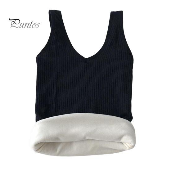 Зимний женский терможилет бесшовный толстый плюшевый быстро фиксирующийся на температуре V-образный вырез облегающий эластичный безрукавный внутренний костюм нижняя майка чёрный
Зимний женский терможилет бесшовный толстый плюшевый быстро фиксирующийся на температуре V-образный вырез облегающий эластичный безрукавный внутренний костюм нижняя майка чёрный