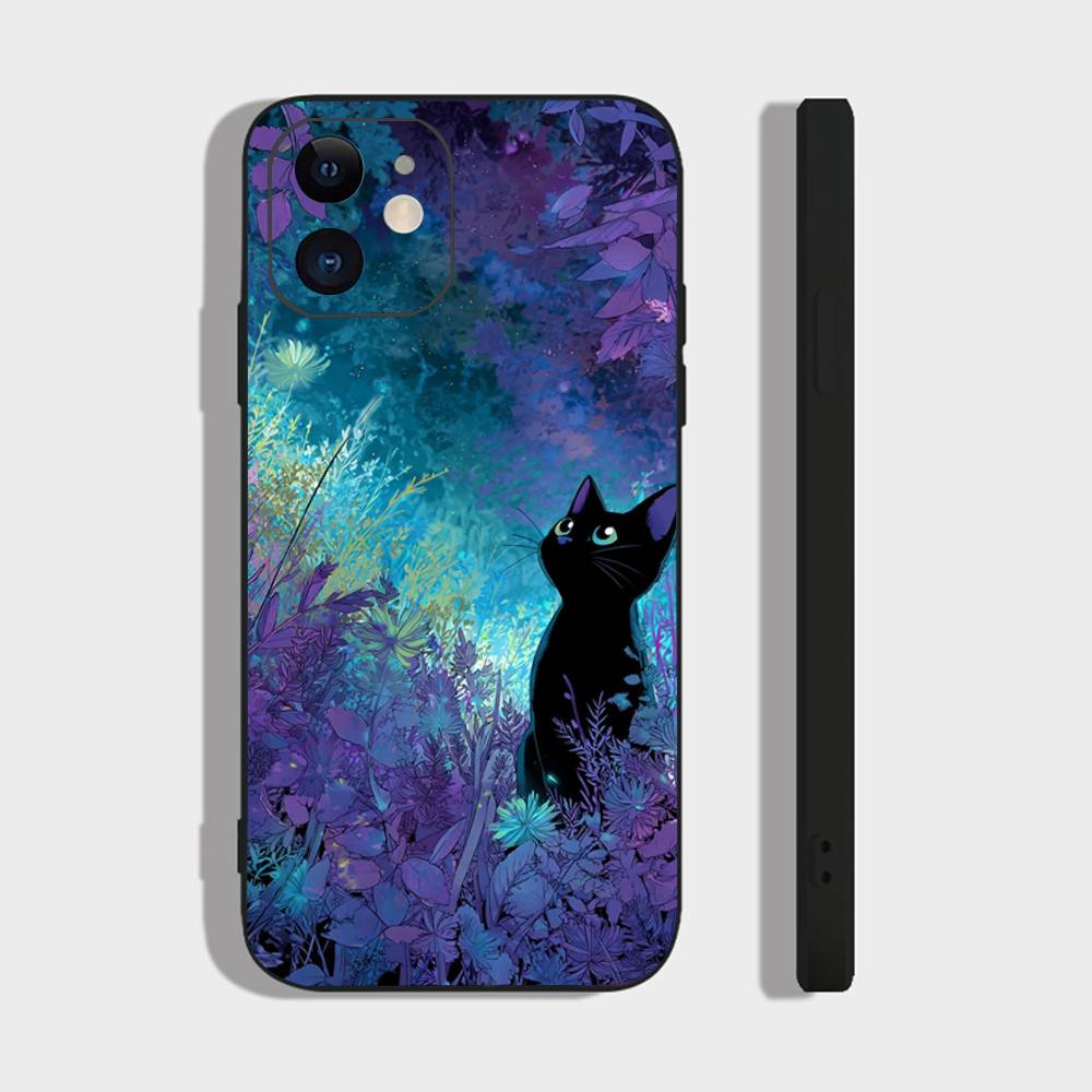 Interesting Black Cat Flower Phone Case For IPhone 17 Air 16 15 14 13 Pro Max 11 12 Black Silicone Cover IPHONE 16PLUS
Interesting Black Cat Flower Phone Case For IPhone 17 Air 16 15 14 13 Pro Max 11 12 Black Silicone Cover IPHONE 16PLUS
