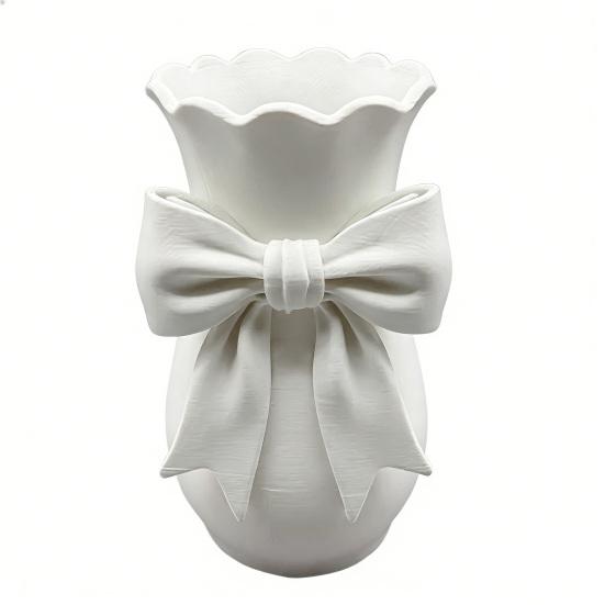 Розовая Белая Ваза с Бантом Пластиковая Ваза для Цветов в Стиле Фермерского Дома Подставка для Кистей для Макияжа Ручек для Стола Полка для Ванной Комнаты Центральный Элемент белый
Розовая Белая Ваза с Бантом Пластиковая Ваза для Цветов в Стиле Фермерского Дома Подставка для Кистей для Макияжа Ручек для Стола Полка для Ванной Комнаты Центральный Элемент белый