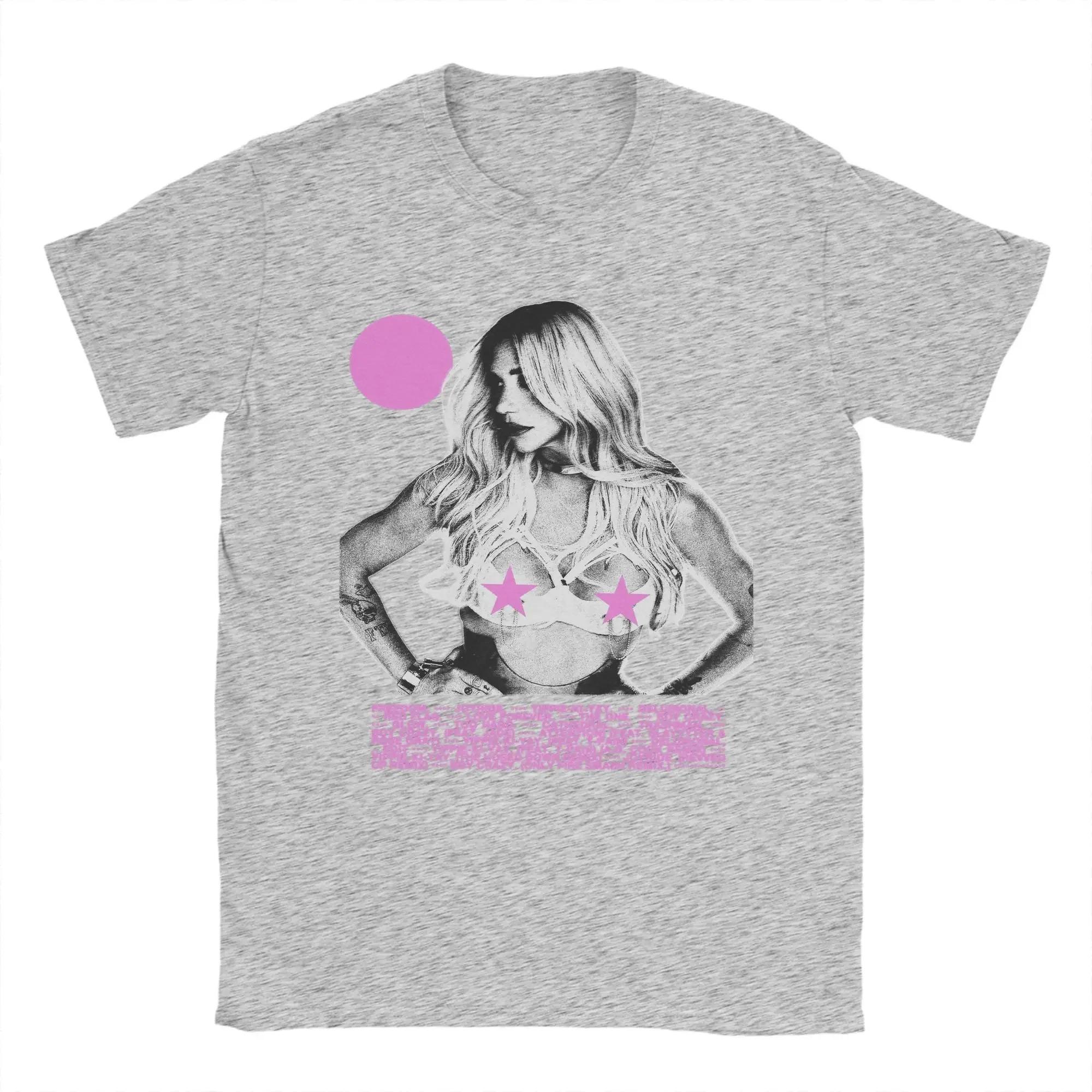 Short-Sleeved Y2K Fun Tops Singer Kesha TOUR T-Shirt Beach Cotton Summer Streetwear T-Shirts for Unisex Women Trending Tee Shirt S
Short-Sleeved Y2K Fun Tops Singer Kesha TOUR T-Shirt Beach Cotton Summer Streetwear T-Shirts for Unisex Women Trending Tee Shirt S