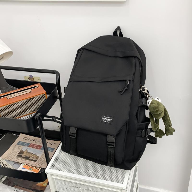 Backpack Men s Simple and Versatile Large Capacity Travel Backpack Women s Casual Junior High School, High School, College Student Backpack чёрный
Backpack Men s Simple and Versatile Large Capacity Travel Backpack Women s Casual Junior High School, High School, College Student Backpack чёрный