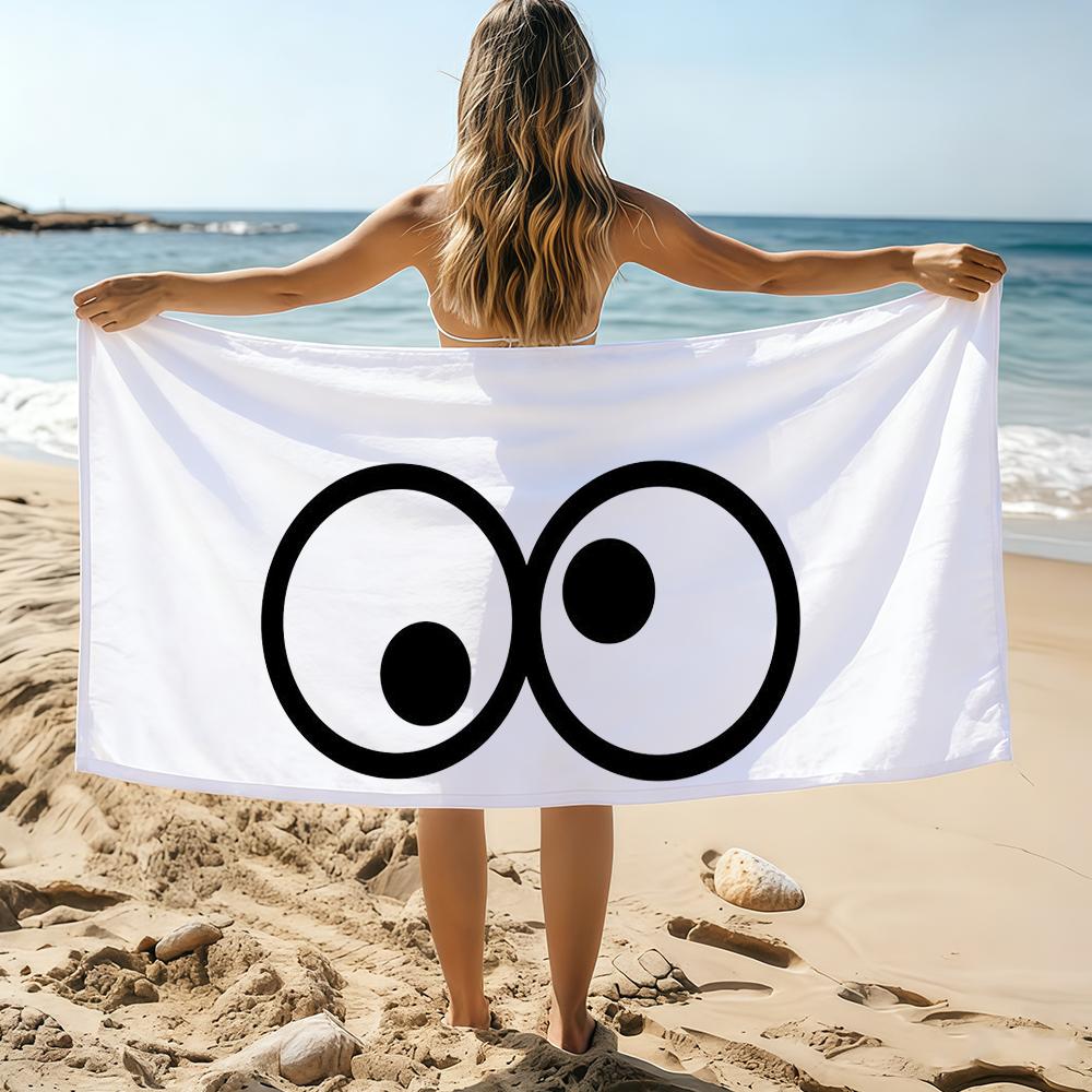 Funny EYES Cute Towel Beach Towel Oversized Quick Dry Towel Absorbent Soft Swim BeachTowels for Men Women W40*H60(CM)
Funny EYES Cute Towel Beach Towel Oversized Quick Dry Towel Absorbent Soft Swim BeachTowels for Men Women W40*H60(CM)