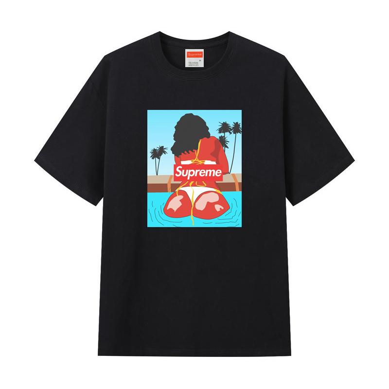 ZL05 Supreme 2025 Summer Pure Cotton Round Neck Printed T-shirt, High-quality Couple T-shirt XL
ZL05 Supreme 2025 Summer Pure Cotton Round Neck Printed T-shirt, High-quality Couple T-shirt XL