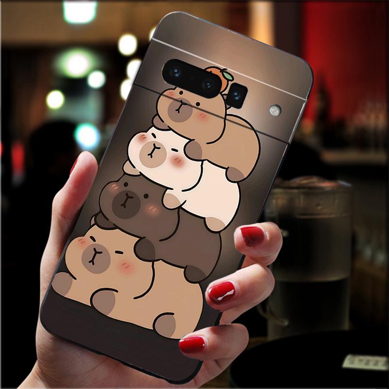 Cartoon Cute capybara Carcasa Funda Phone Case For Google Pixel 10 9 Pro XL 9A 8 7 6 Pro Pixel 8A 7A 6A Pixel 8 7 6 5 Case Google Pixel 6
Cartoon Cute capybara Carcasa Funda Phone Case For Google Pixel 10 9 Pro XL 9A 8 7 6 Pro Pixel 8A 7A 6A Pixel 8 7 6 5 Case Google Pixel 6