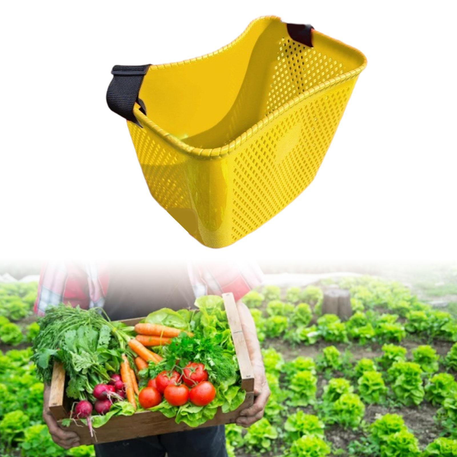Adjustable Strap Basket for Fruit Collection And Storage жовтий
Adjustable Strap Basket for Fruit Collection And Storage жовтий