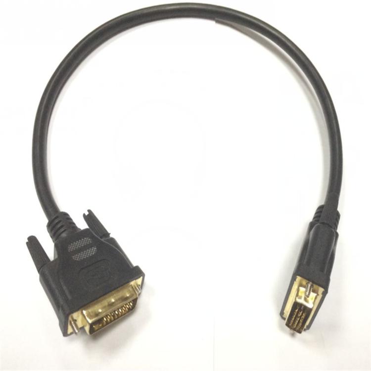 All-Copper DVI-D 24+1 Cable: Male-to-Male Video Cable for Computer to Monitor and Graphics Card.
All-Copper DVI-D 24+1 Cable: Male-to-Male Video Cable for Computer to Monitor and Graphics Card.
