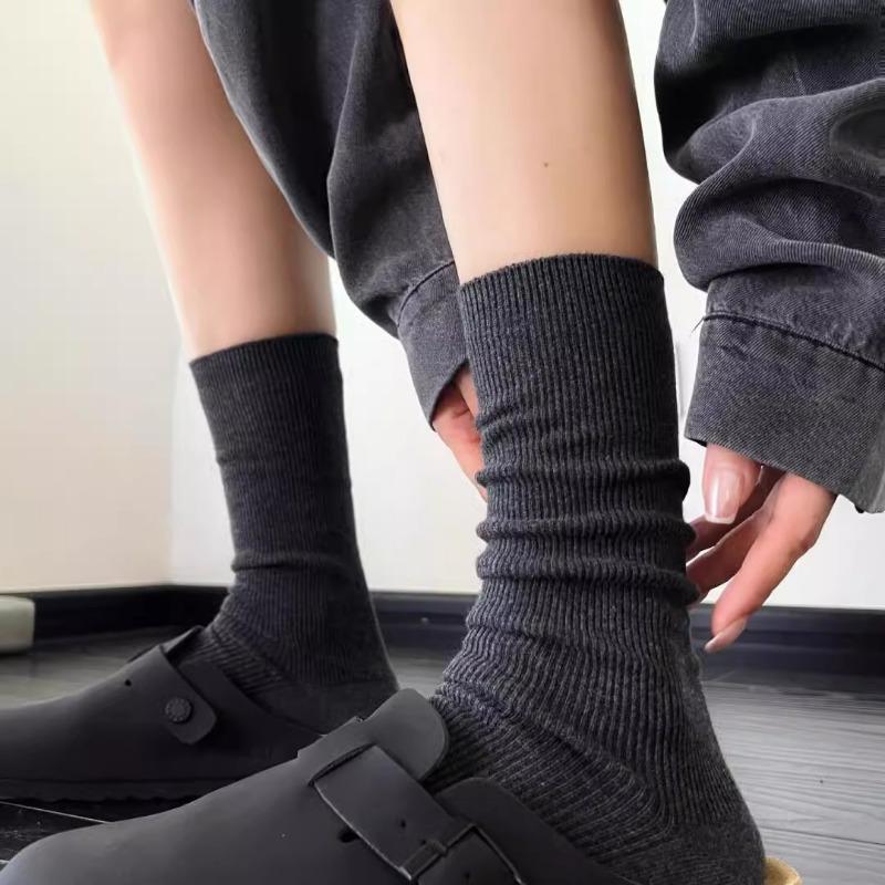 Black and Grey, Extremely Slimming, Can Be Straightened, Stacked, and Worn All Year Round with Lazy Socks for Girls 1 pair темно-сірий
Black and Grey, Extremely Slimming, Can Be Straightened, Stacked, and Worn All Year Round with Lazy Socks for Girls 1 pair темно-сірий