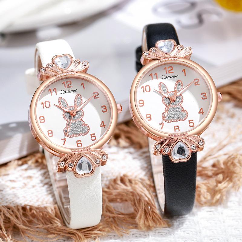 Bunny Design Women Watches Retro Ladies Quartz Wristwatches Female Leather Clock чорний
Bunny Design Women Watches Retro Ladies Quartz Wristwatches Female Leather Clock чорний