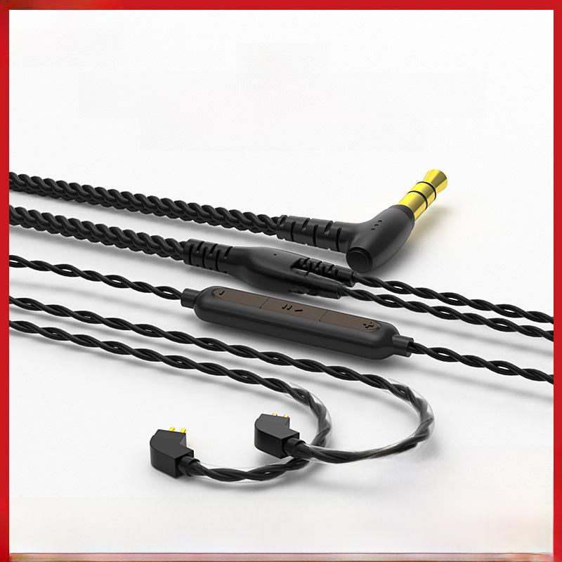 CVJ V2 Neutral Elbow 0.75 Headphone Cable, Compatible with TRN 0.78, Shuiyueyu, TFZ, 4-Strand Oxygen-Free Copper. 0.75mm no Mic
CVJ V2 Neutral Elbow 0.75 Headphone Cable, Compatible with TRN 0.78, Shuiyueyu, TFZ, 4-Strand Oxygen-Free Copper. 0.75mm no Mic