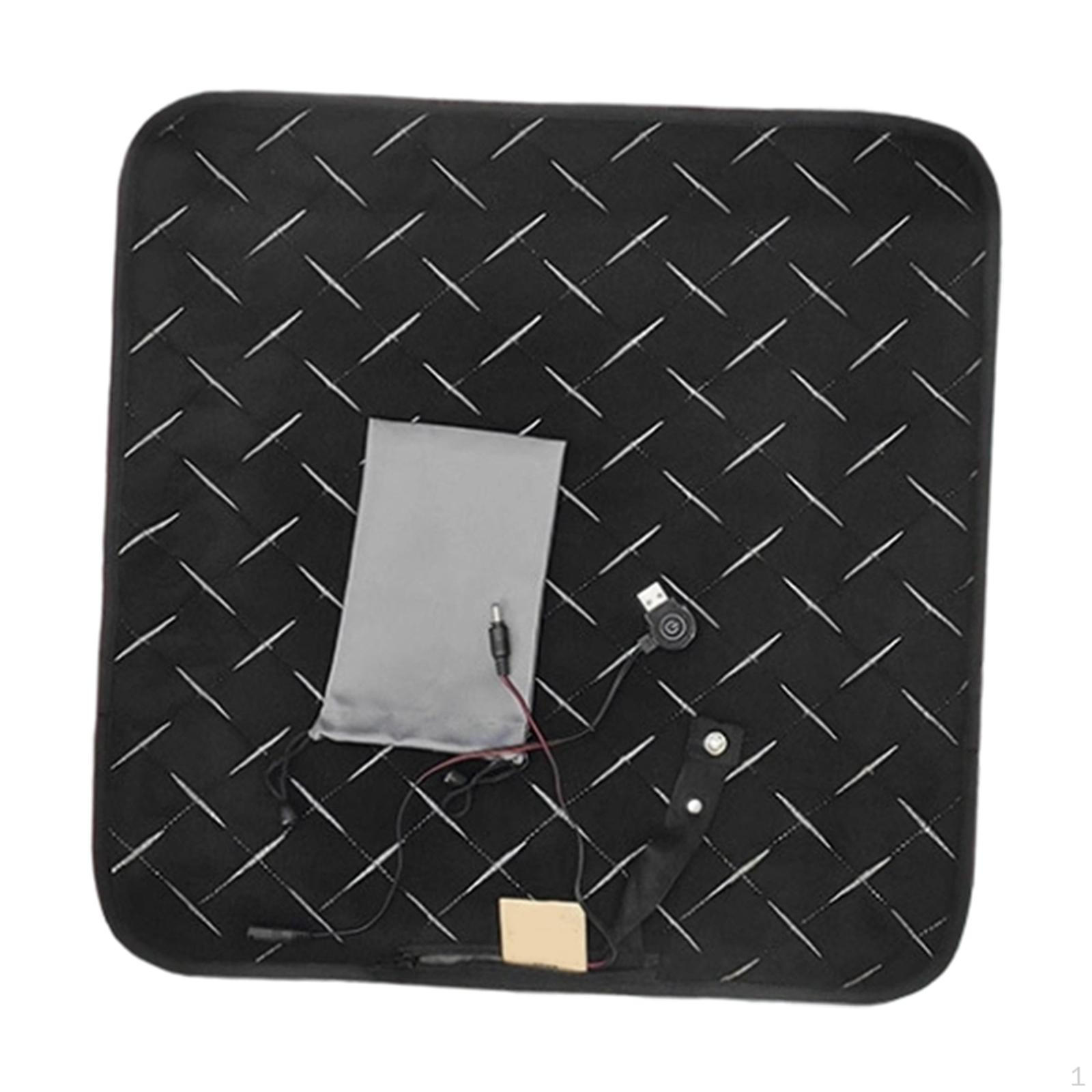 Heated Seat Cushion Multifunction Adjustable Temperature for Dorm Car Travel чёрный
Heated Seat Cushion Multifunction Adjustable Temperature for Dorm Car Travel чёрный